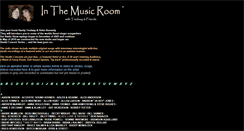 Desktop Screenshot of inthemusicroom.com