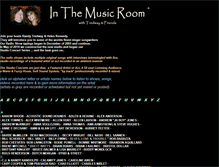 Tablet Screenshot of inthemusicroom.com
